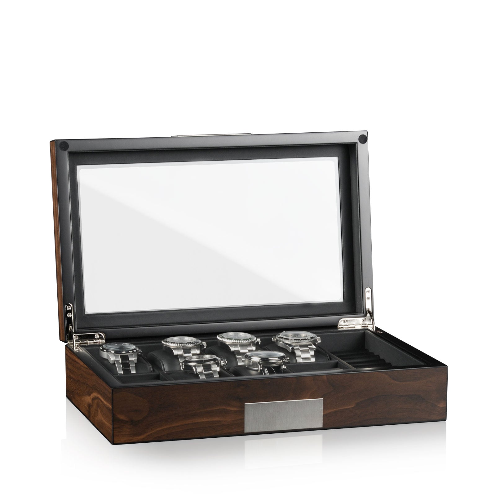 Watch Box - Monterray Satin Walnut-1-Le Remontoir