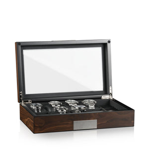 Watch Box - Monterray Satin Walnut-1-Le Remontoir