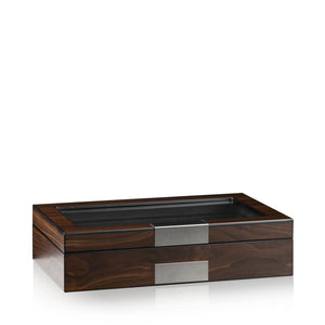 Watch Box - Monterray Satin Walnut-7-Le Remontoir