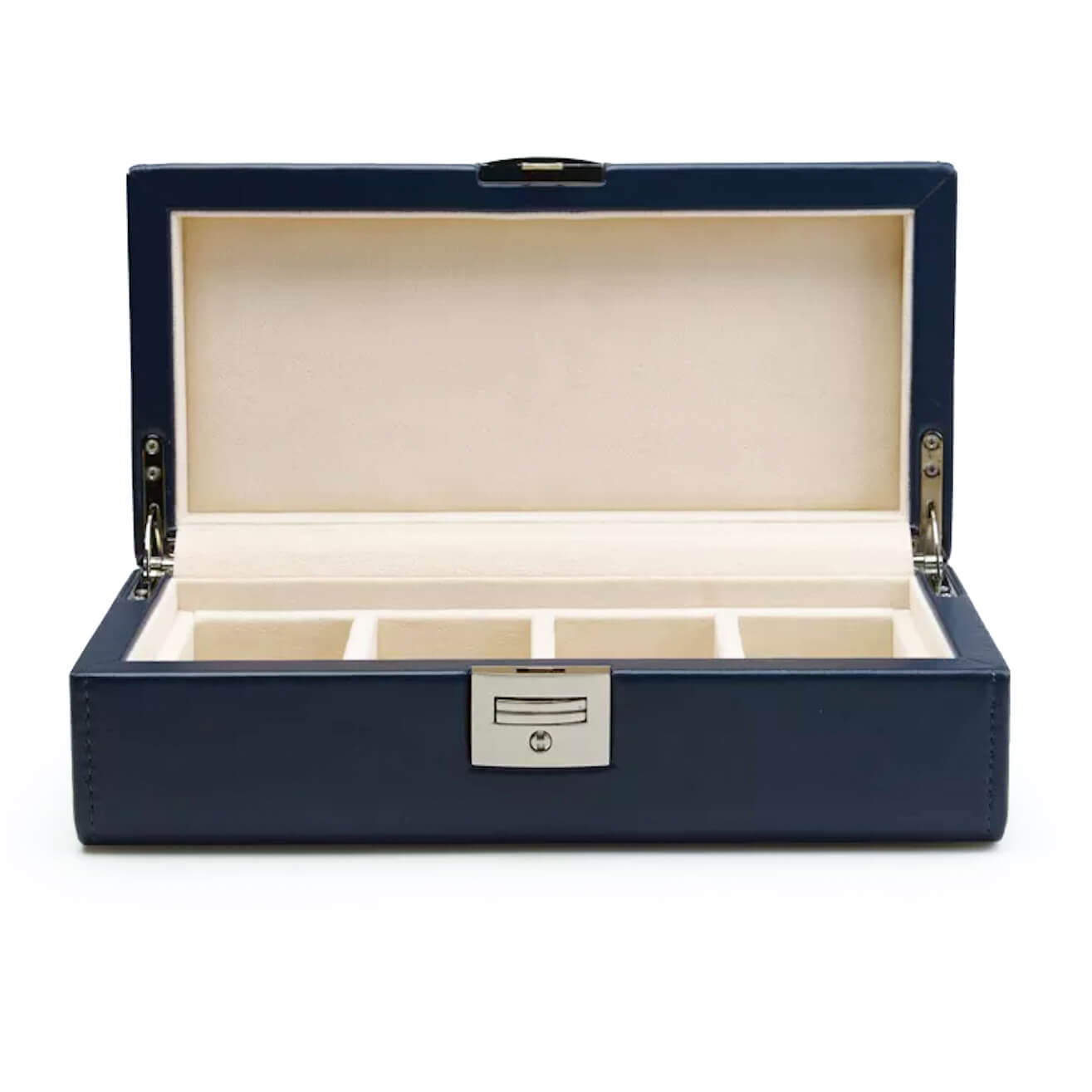 Watch Box - Navy Blue Marin-1-Le Remontoir