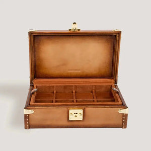 Watch Box - Petra Camel-1-Le Remontoir