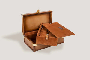 Watch Box - Petra Camel-4-Le Remontoir