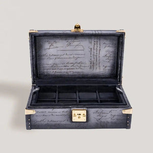 Watch Box - Petra Parchment Grey-1-Le Remontoir