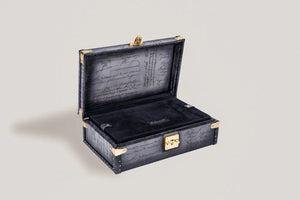 Watch Box - Petra Parchment Grey-3-Le Remontoir