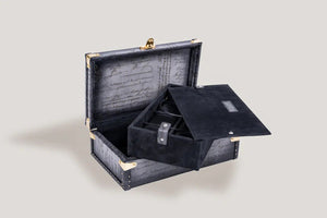 Watch Box - Petra Parchment Grey-4-Le Remontoir