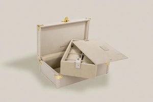 Watch Box - Petra Togo Light Cream-3-Le Remontoir