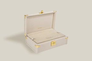 Watch Box - Petra Togo Light Cream-4-Le Remontoir