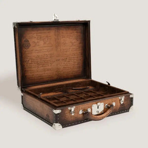 Watch Box - Trunk Parchment Brown-1-Le Remontoir