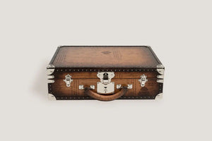 Watch Box - Trunk Parchment Brown-6-Le Remontoir