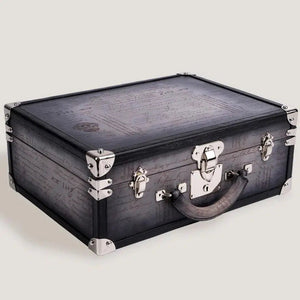 Watch Box - Trunk Parchment Grey-2-Le Remontoir