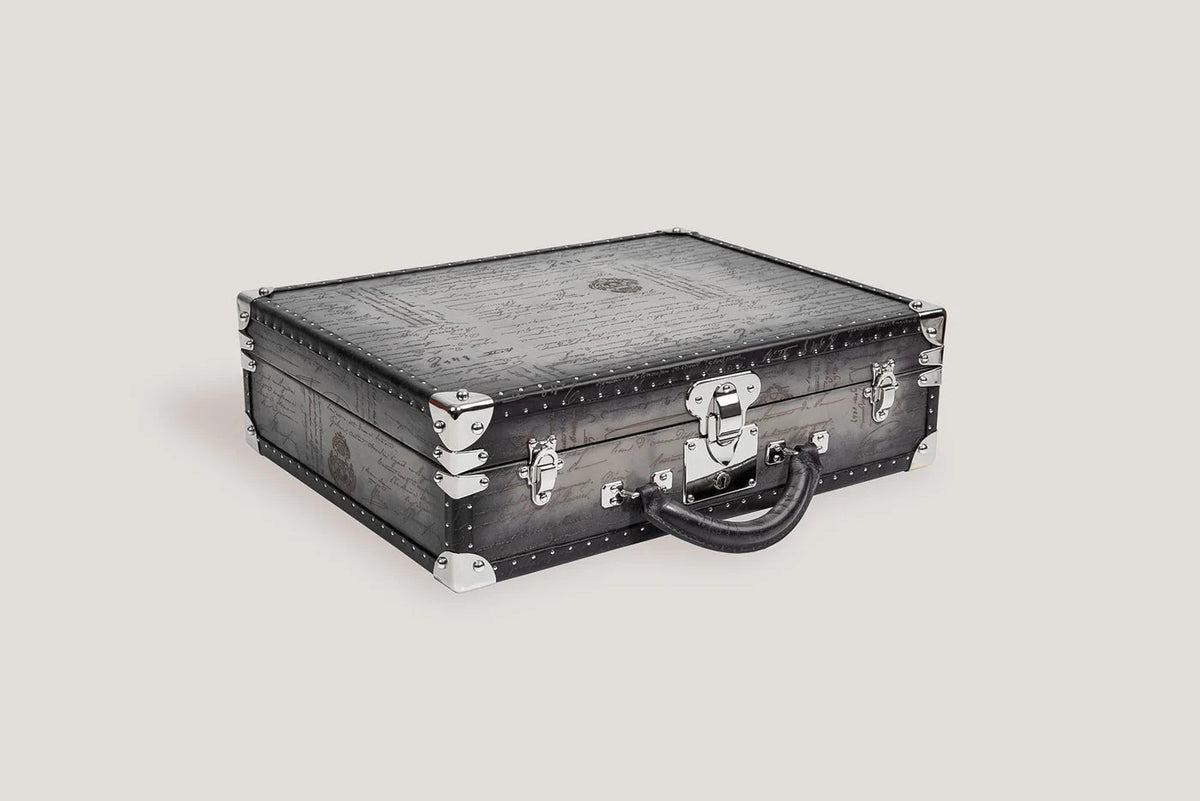 Watch Box - Trunk Parchment Grey-6-Le Remontoir
