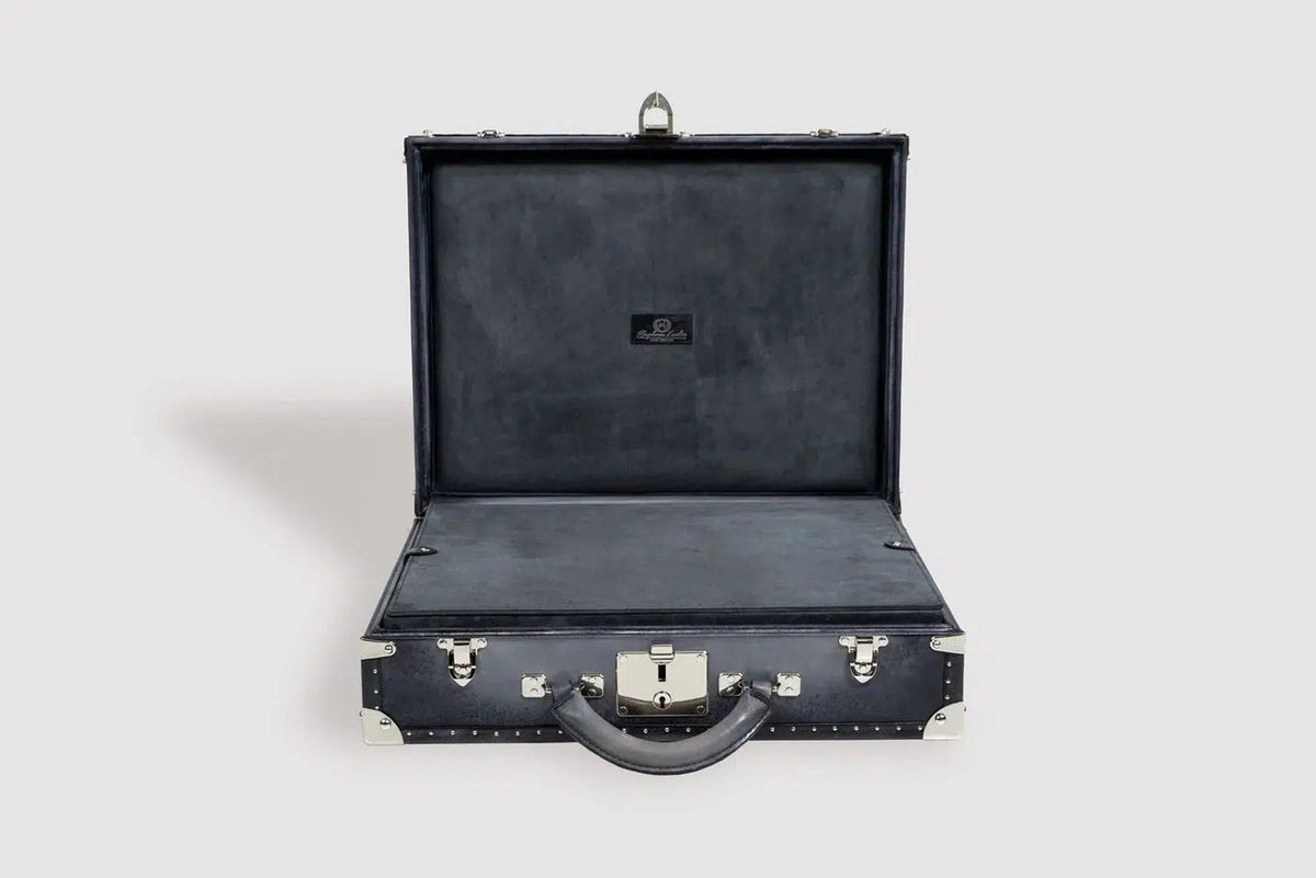 Watch Box - Trunk Patina Grey-2-Le Remontoir