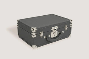 Watch Box - Trunk Togo Dark Grey-3-Le Remontoir