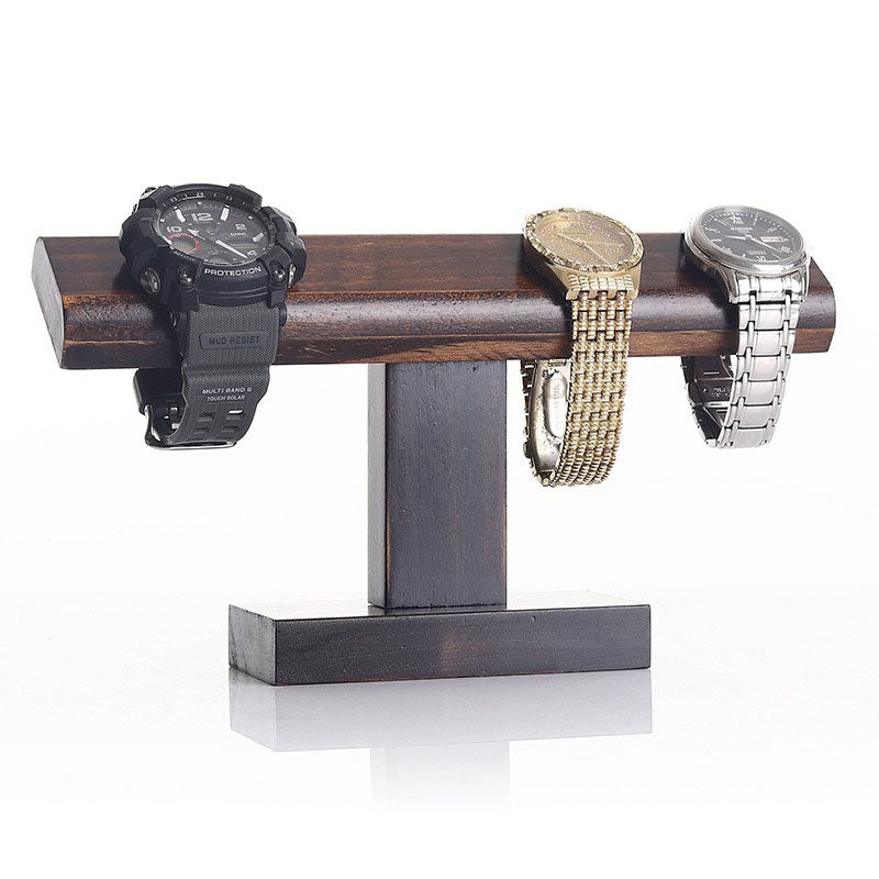Watch Stand - High Walnut-1-Le Remontoir