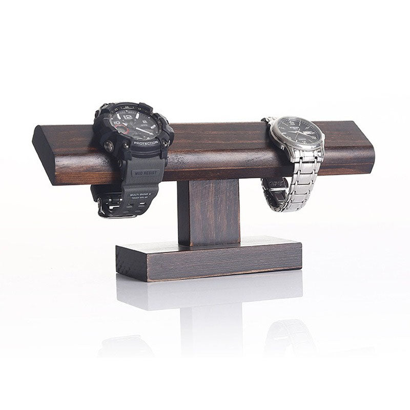 Watch Stand - Walnut Base-1-Le Remontoir