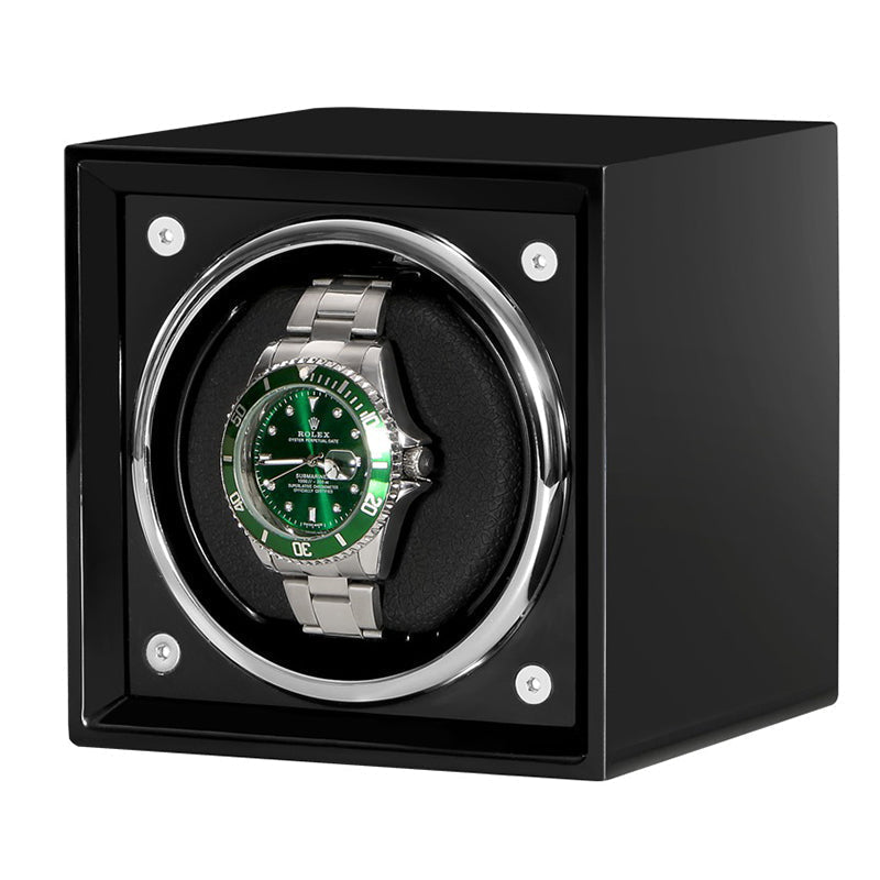 Watch Winder - Aniline Cube-1-Le Remontoir
