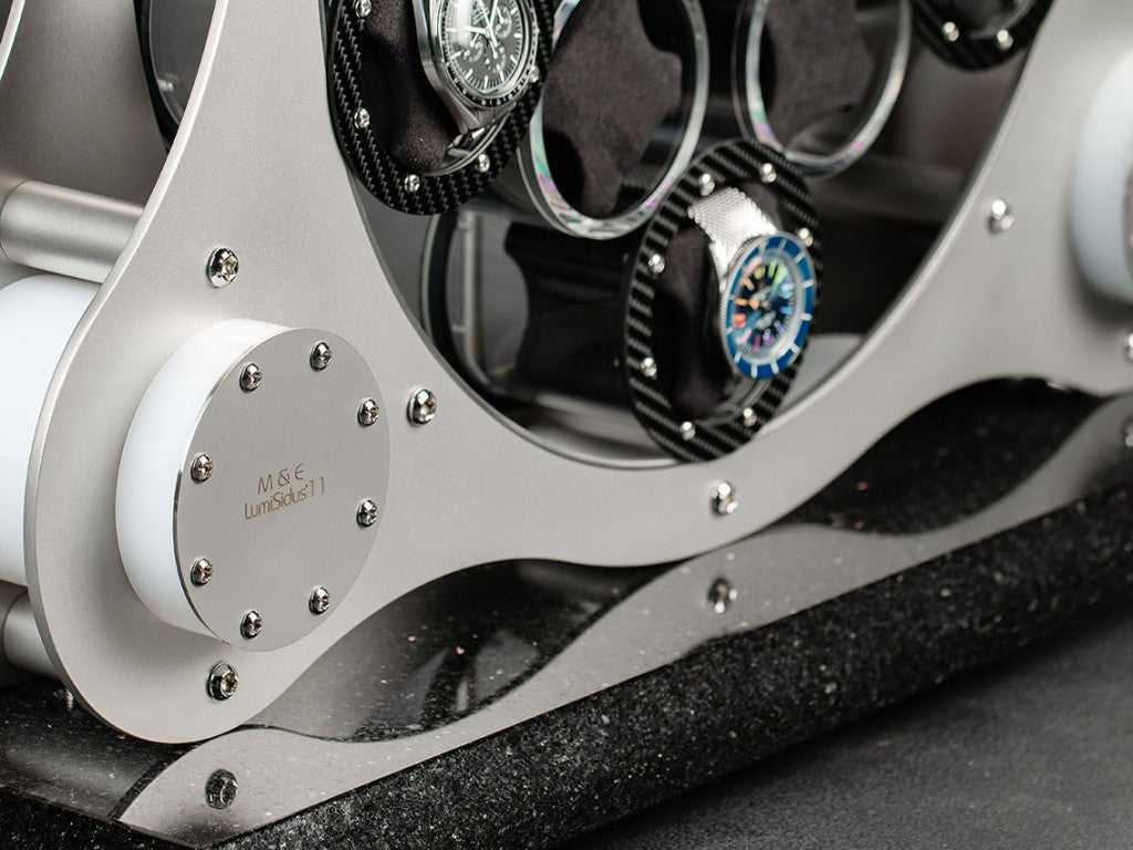 Watch Winder - Carbon Granite-3-Le Remontoir