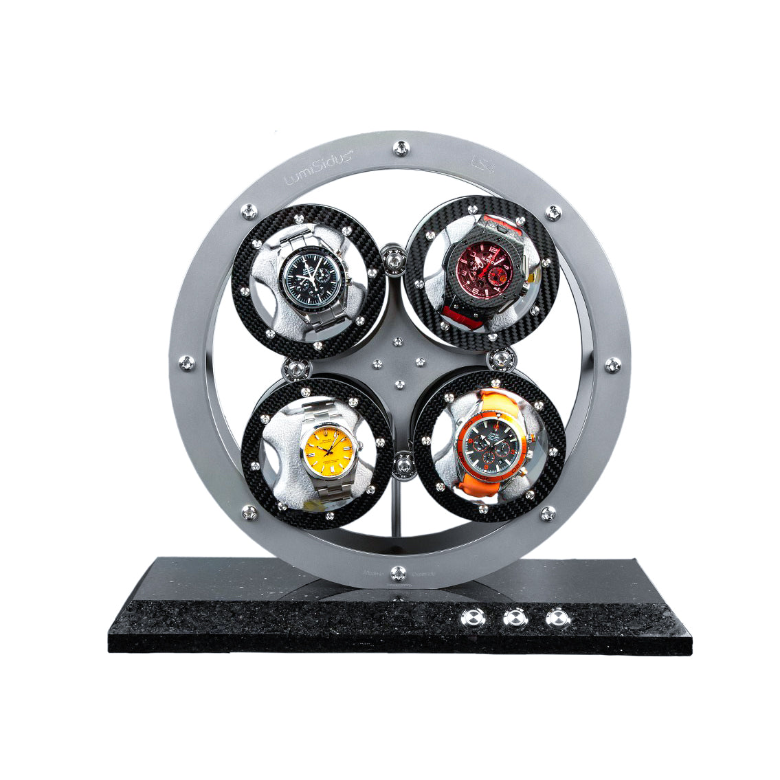 Watch Winder - Carbon Quartet-1-Le Remontoir