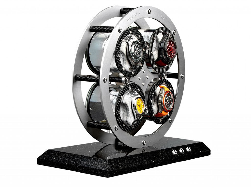 Watch Winder - Carbon Quartet-2-Le Remontoir