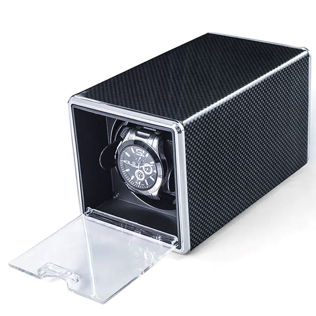 Watch Winder Carbon Tube Prestig Le Remontoir US