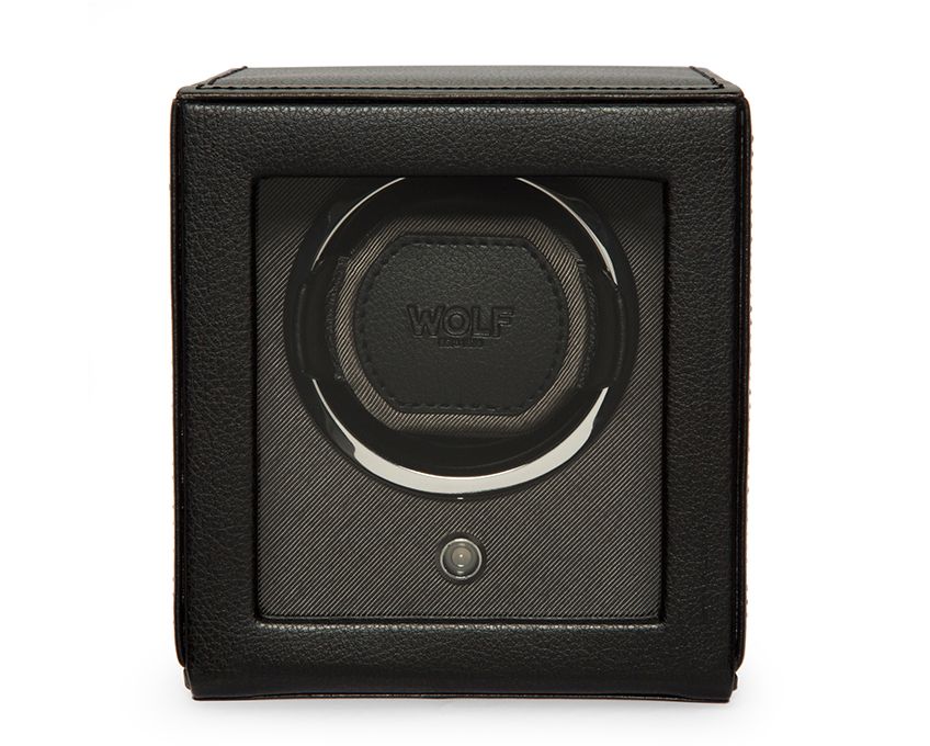 Watch Winder - Cube Cover Black-3-Le Remontoir