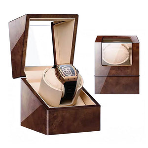 Watch Winder - Deluxe Camphor Wood-2-Le Remontoir