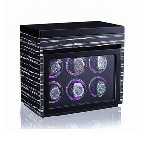 Watch Winder - Hexa Zebra-2-Le Remontoir