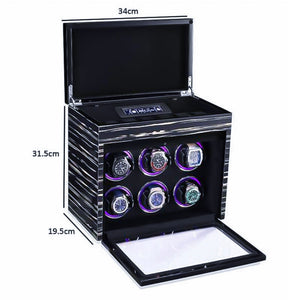 Watch Winder - Hexa Zebra-3-Le Remontoir