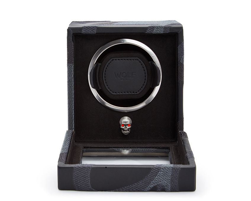 Watch Winder - Moment Mori Black Single-2-Le Remontoir