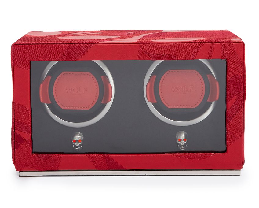 Watch Winder - Moment Mori Red Duo-1-Le Remontoir