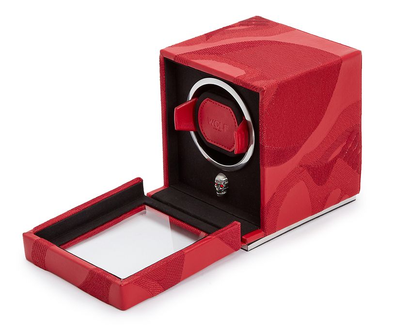 Watch Winder - Moment Mori Red Mono-2-Le Remontoir