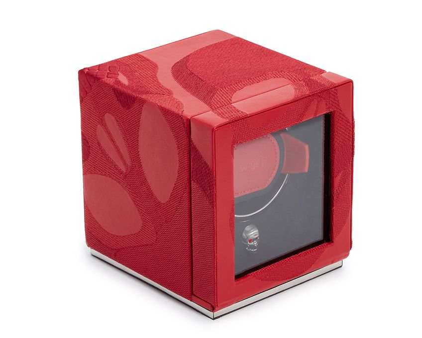 Watch Winder - Moment Mori Red Mono-3-Le Remontoir