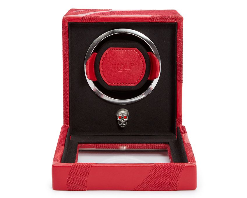 Watch Winder - Moment Mori Red Mono-4-Le Remontoir