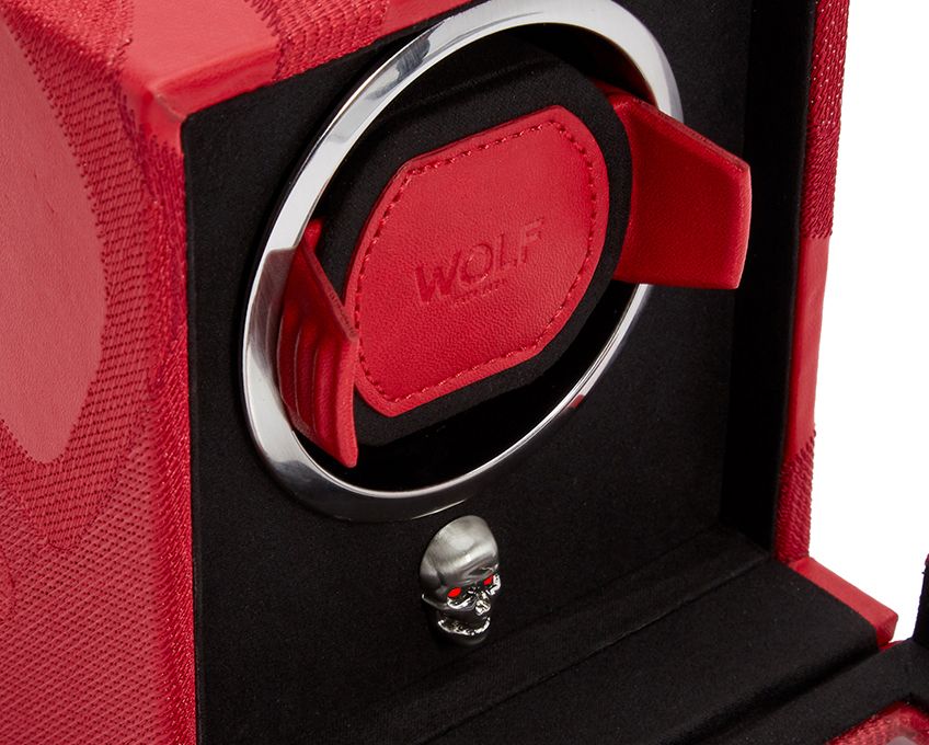 Watch Winder - Moment Mori Red Mono-5-Le Remontoir