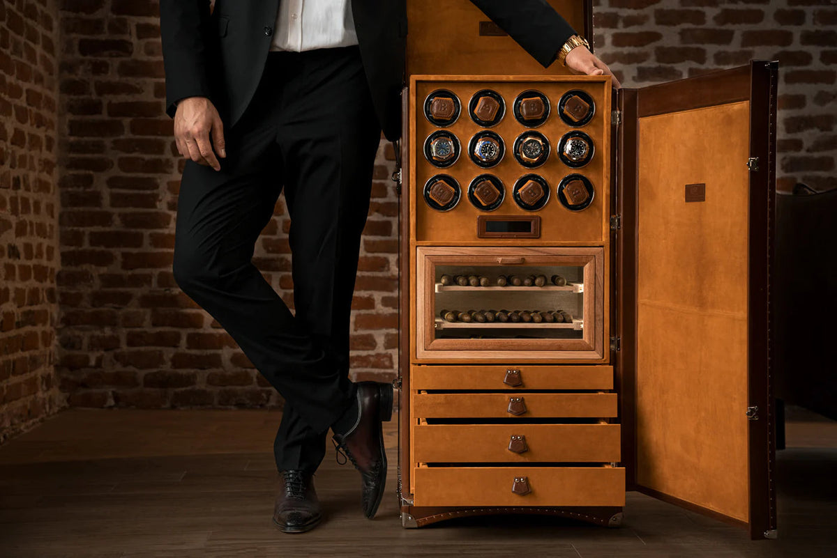 Watch Winder - Montana Trunk-8-Le Remontoir