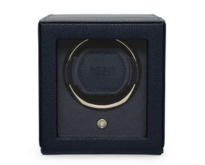 Watch Winder - Navy Cube Cover-2-Le Remontoir