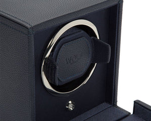 Watch Winder - Navy Cube Cover-6-Le Remontoir