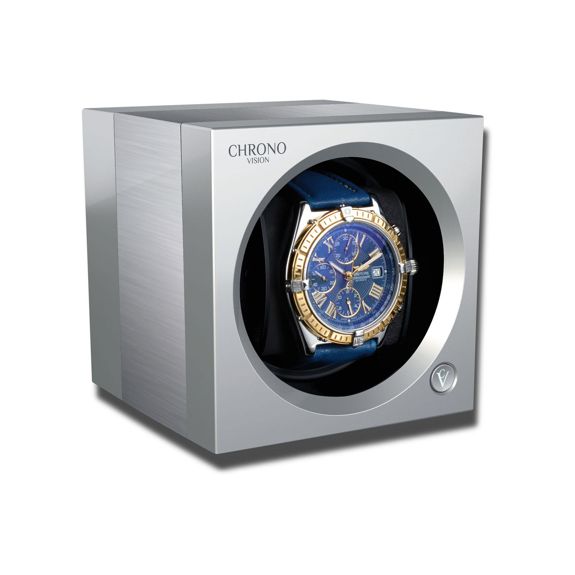 Watch Winder - One Aluminum Grey-1-Le Remontoir