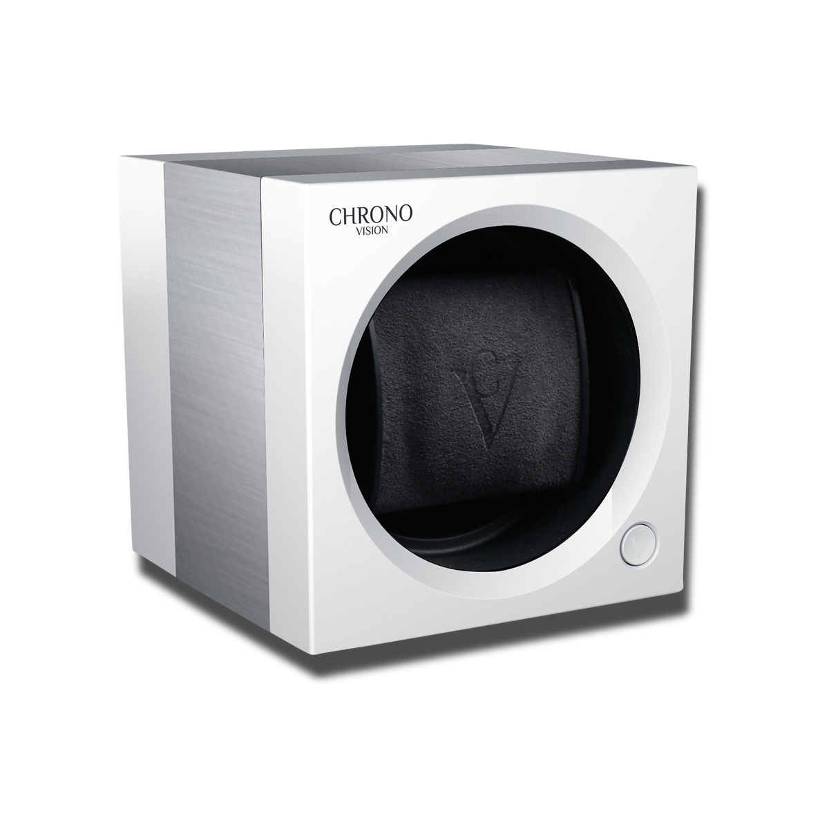 Watch Winder - One White Aluminum-2-Le Remontoir