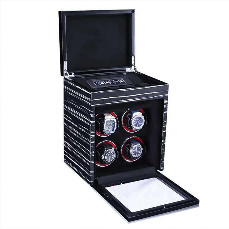 Watch Winder - Quadra Zebra-3-Le Remontoir