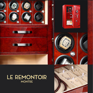Watch Winder - Scarlet Safe Box-6-Le Remontoir