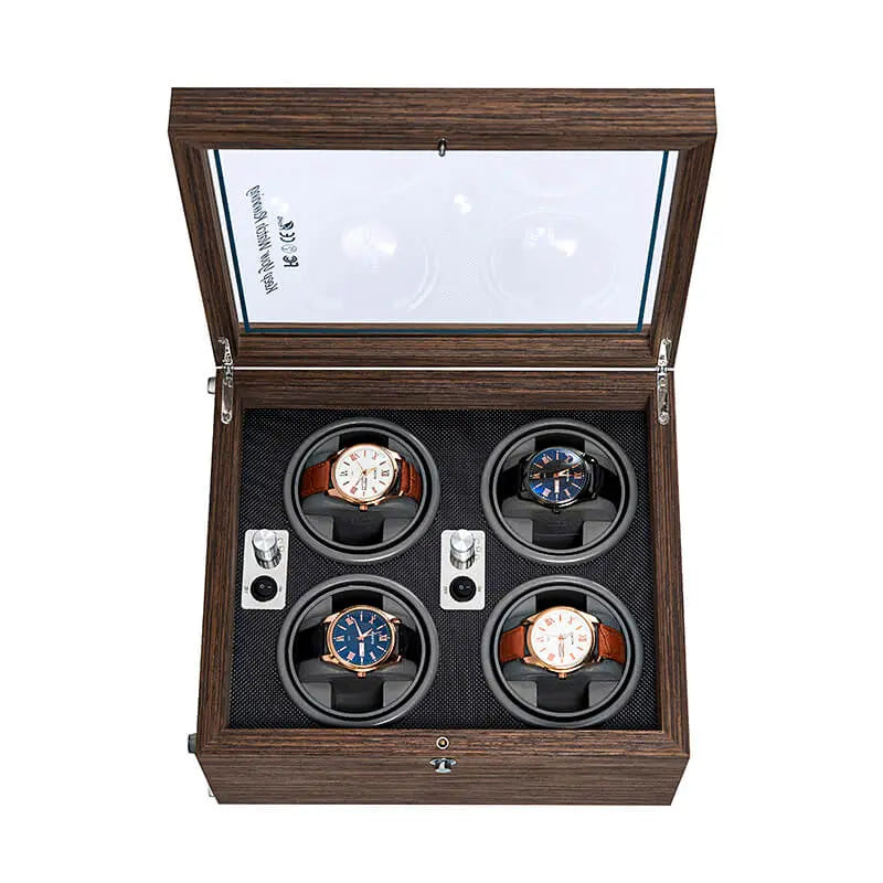 Watch Winder - Slate Display Case-2-Le Remontoir