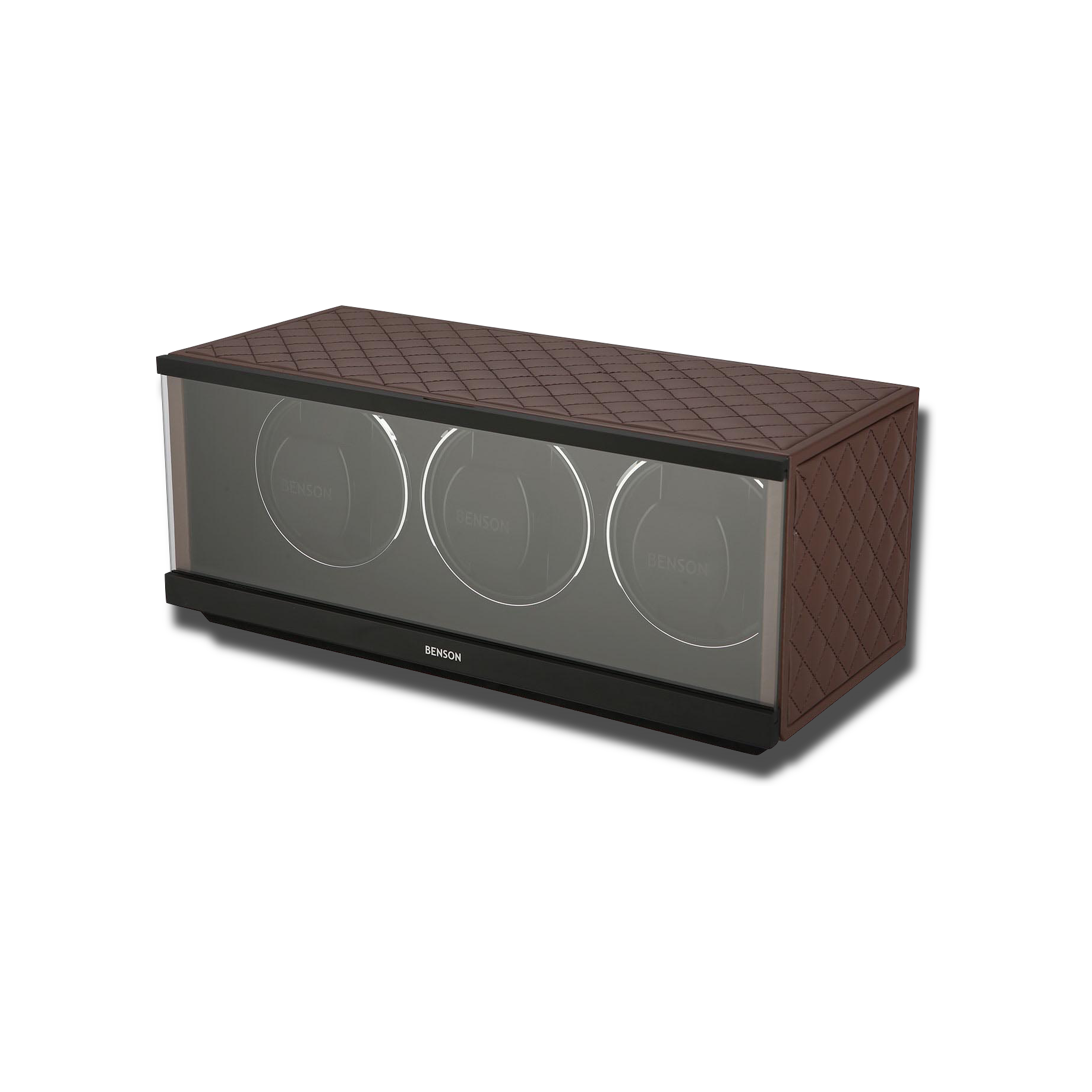 Watch Winder - Swiss Series 3 Brown-1-Le Remontoir