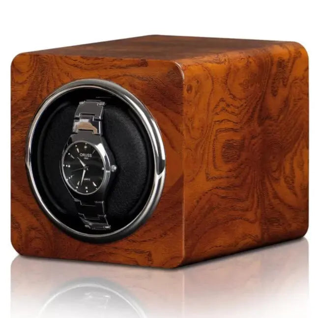 Watch Winder - Teak Prism-1-Le Remontoir