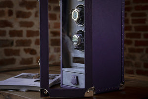 Watch Winder - Togo Purple-8-Le Remontoir