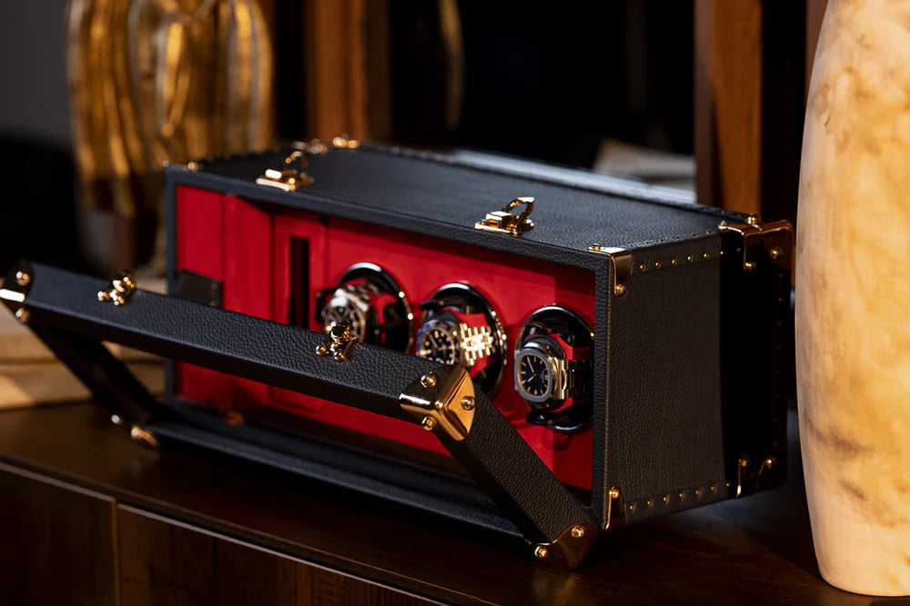 Watch Winder - Togo Royal Trio-4-Le Remontoir