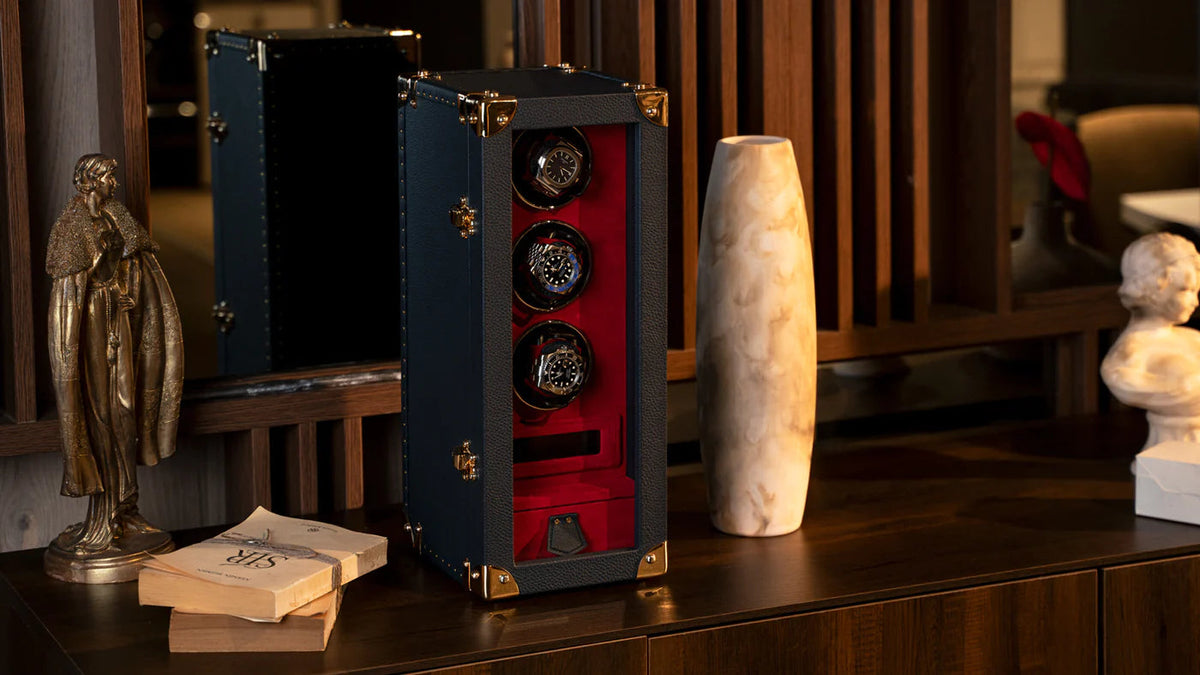 Watch Winder - Togo Royal Trio-6-Le Remontoir