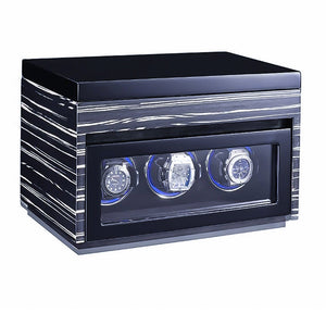 Watch Winder - Trio Zebra-2-Le Remontoir