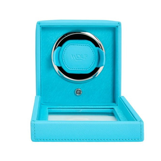 Watch Winder - Turquoise Cube Cover-1-Le Remontoir