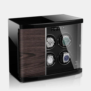 Watch Winder - Walnus Macassar-1-Le Remontoir